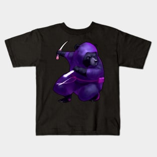 Ninja Bear Kids T-Shirt